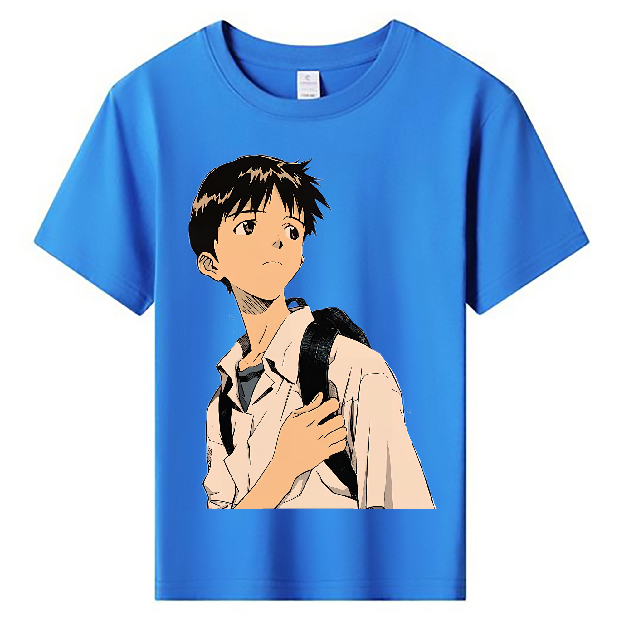 （画像用） EVA 新世紀エヴァンゲリオン 綿100％キッズTシャツ（フロントプリント）